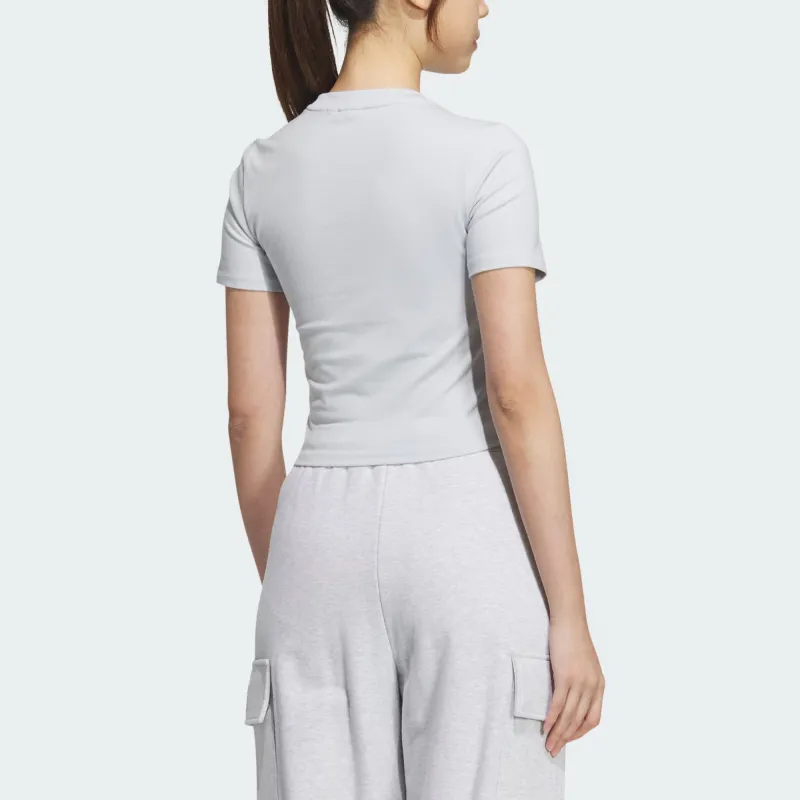 Adidas Originals CITY SKATE Regular T Shirt Women's Light Blue-2
