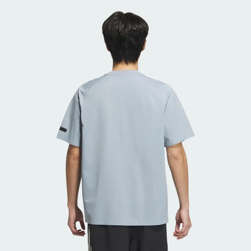 Adidas WZ PREMIUM T Shirt Men's Silver Gray-2