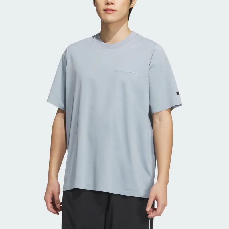 Adidas WZ PREMIUM T Shirt Men's Silver Gray-1