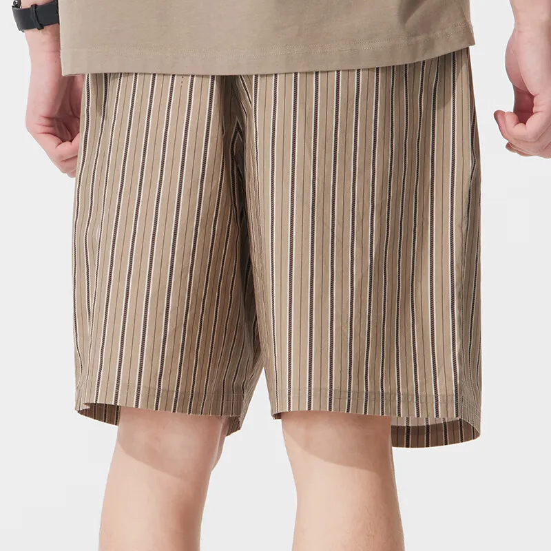 Nike SS25 Sports Shorts Men's Brown-3