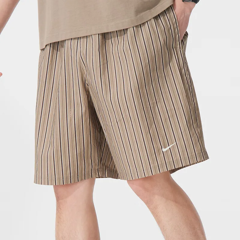 Nike SS25 Sports Shorts Men's Brown-5
