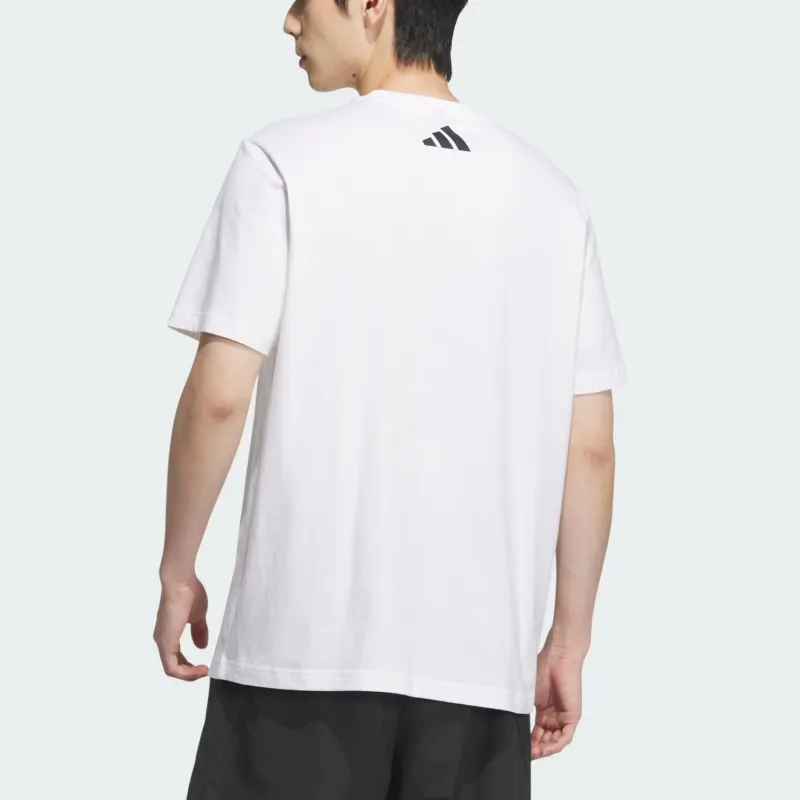 Adidas SPW HK T Shirt Men's White-2