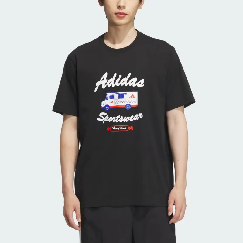 Adidas SPW HK TEE T Shirt Men's Black-1