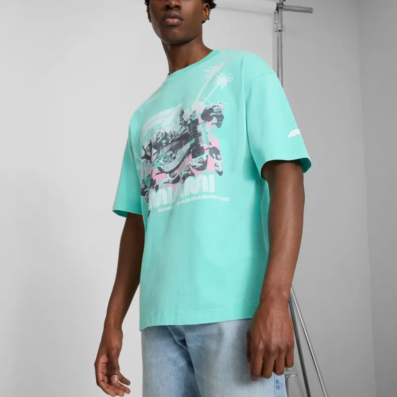 PUMA Playera Gráfica Para Hombre F1® Miami Pitstop-2