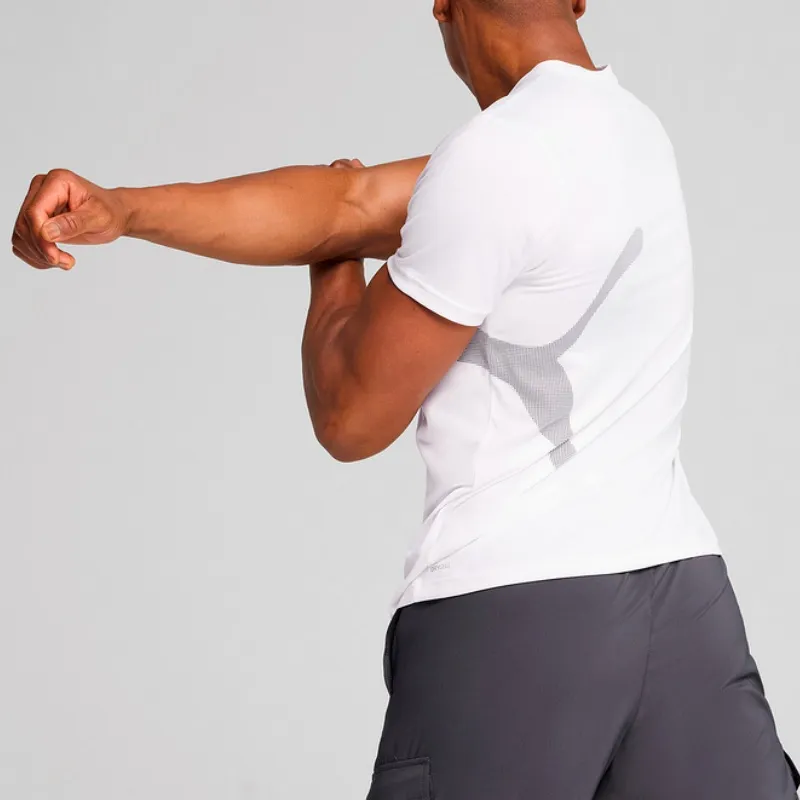 PUMA T Shirts Men White-3