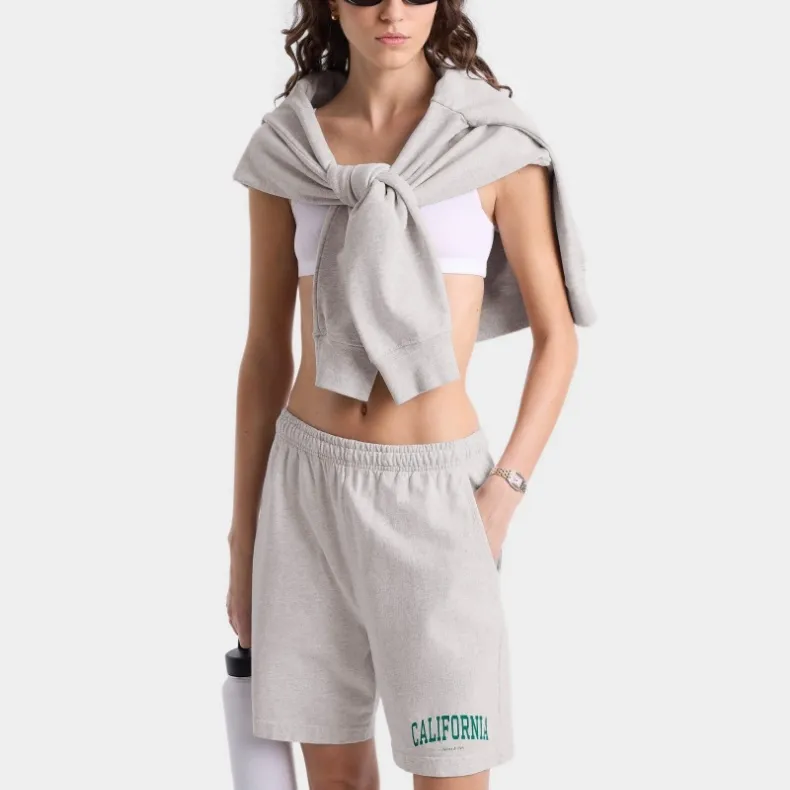 SPORTY & RICH Cotton blend Shorts-1