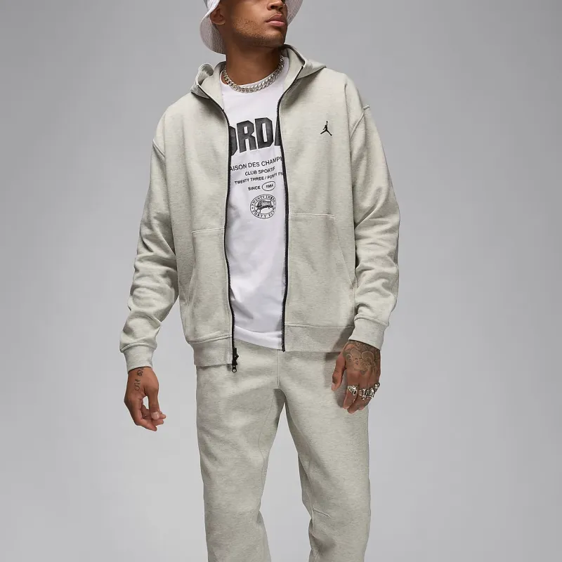 JORDAN Sport Hoop Fleece Men's Dri-FIT Full-Zip Hoodie-2