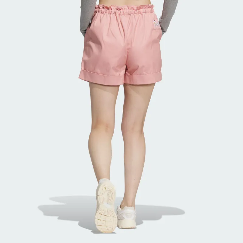 Adidas x Disney Collaboration HDL SHORTS W Casual Shorts Women's Miracle Purple Pink-2