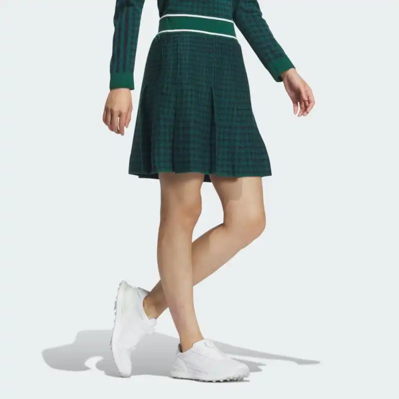 Adidas PRIMEKNIT Casual Short Skirts Women's University Green-1