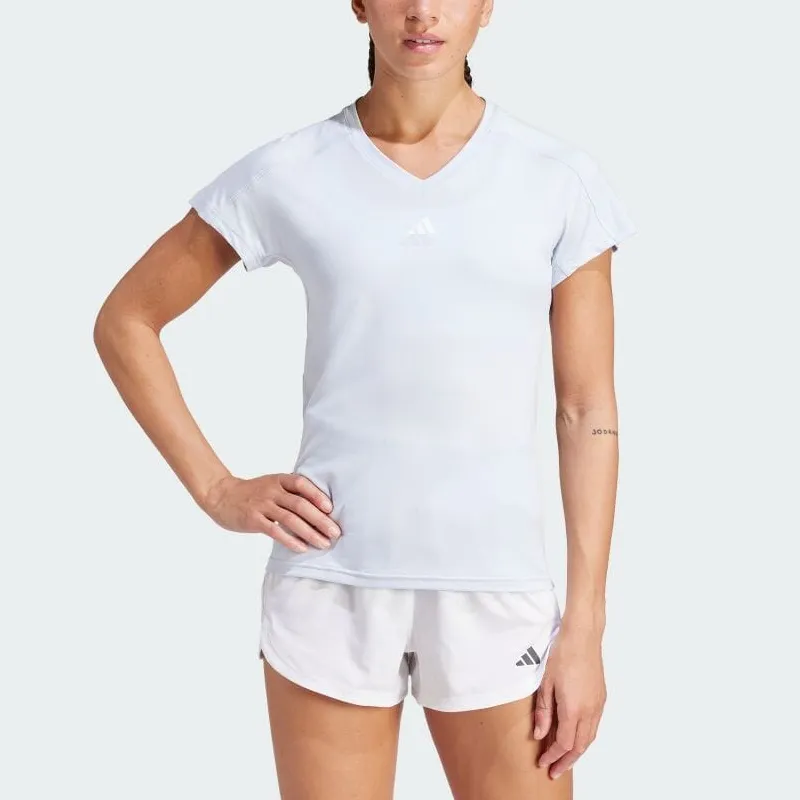 Adidas AEROREADYESSENTIALS T-Shirt Women's Pale Blue-1