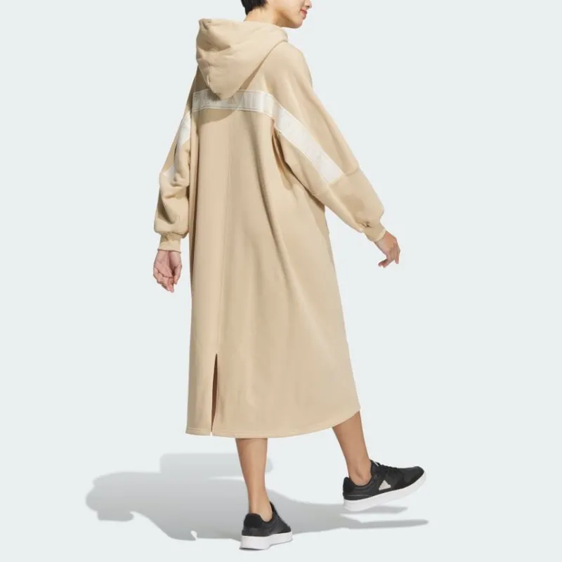 Adidas Warding Long Sleeved Dresses Women's Phantom Beige-2