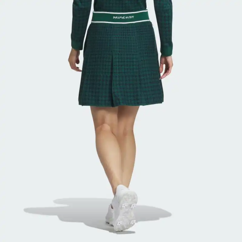 Adidas PRIMEKNIT Casual Short Skirts Women's University Green-3