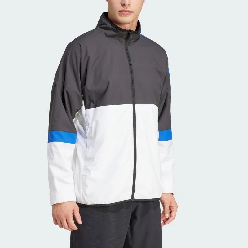 Adidas Jackets & Coats Men's Black/White/Preppy Royal Color-3