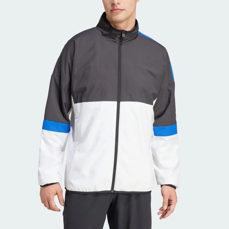 Adidas Jackets & Coats Men's Black/White/Preppy Royal Color-2