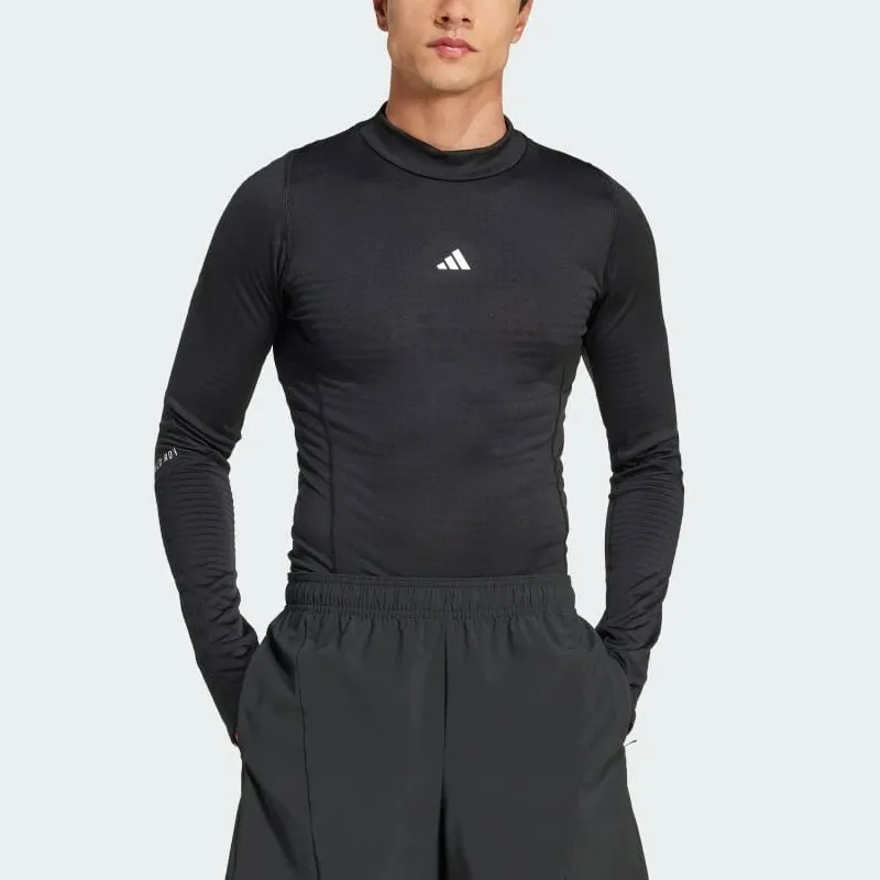 Adidas Free Shipping With AdiClub Techfit COLD.RDY Training Long Sleeve Tee-1