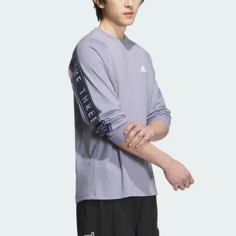Adidas Warding Pack T Shirt Men's Silver Violet-2
