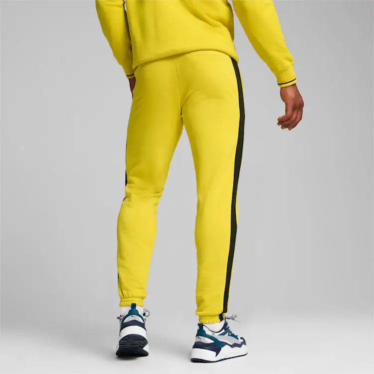 PUMA PLAY LOUD T7 Knitted Sweatpants Men's Fresh Pear-3