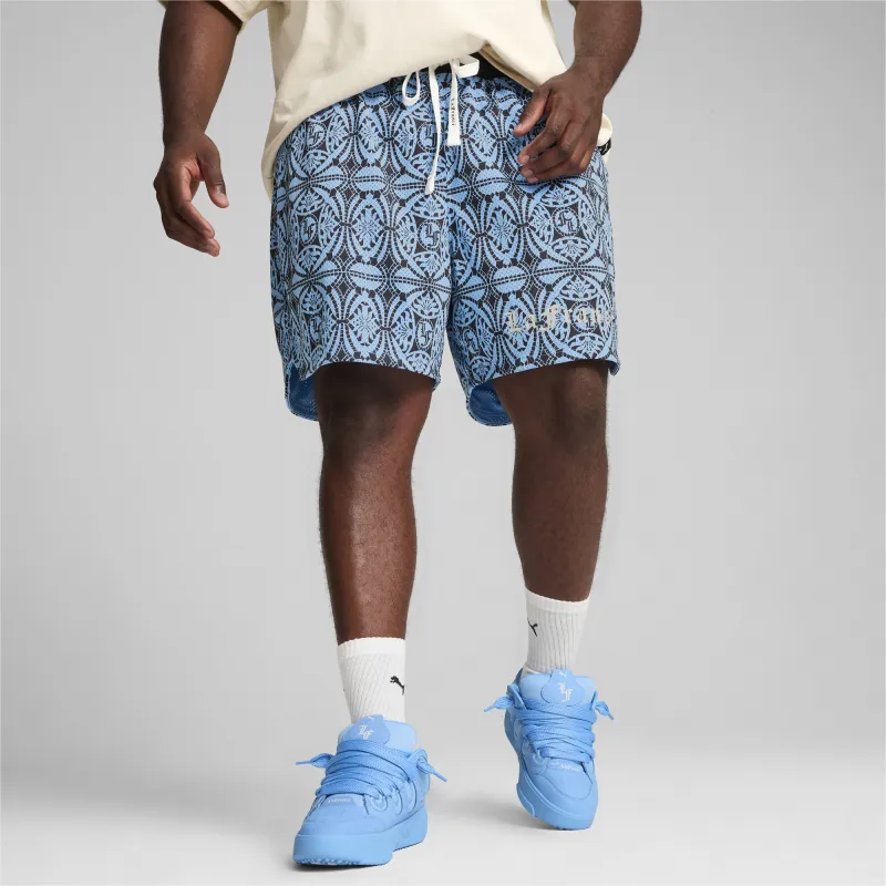 PUMA Shorts PUMA Hoops X LAFRANCÉ Mosaic Para Hombre-2