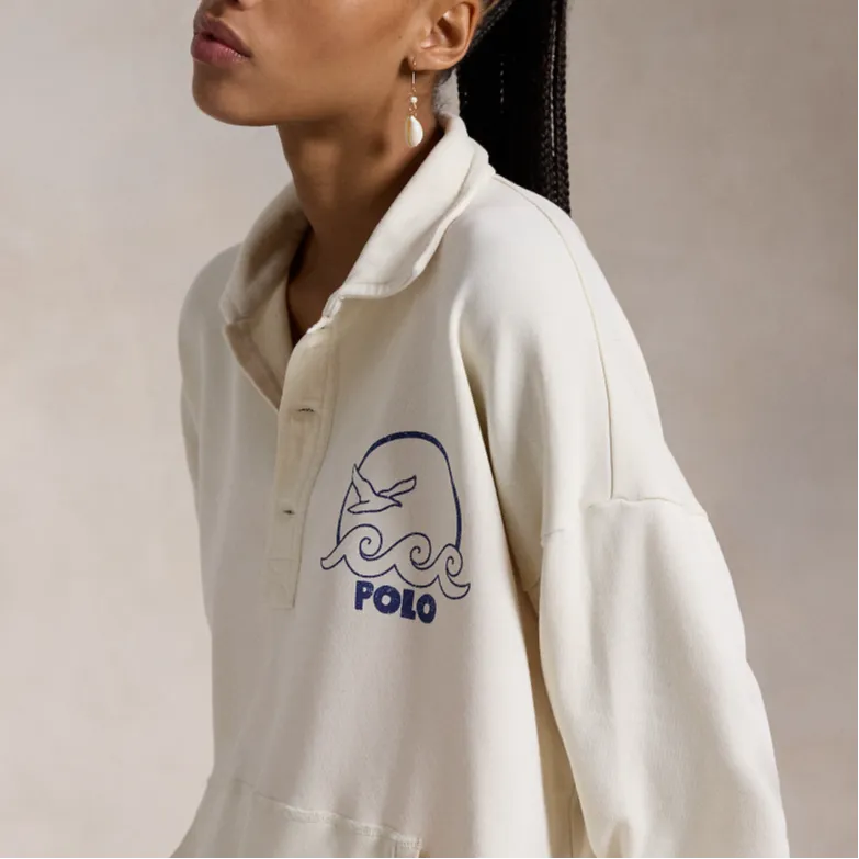 Polo Ralph Lauren SS24 Sweatshirt Women's Beige-4