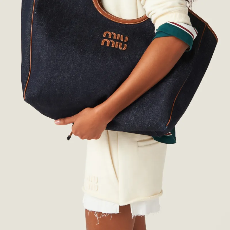 MIU MIU Elasticated Drawstring Waistband Shorts-3