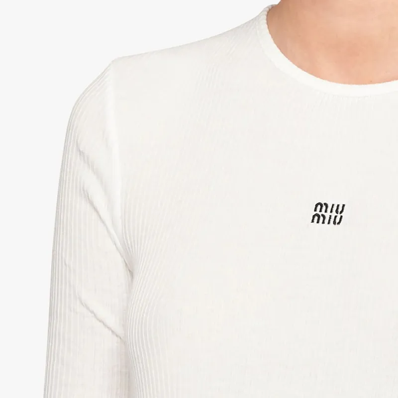 MIU MIU Knitwear Women's White-4