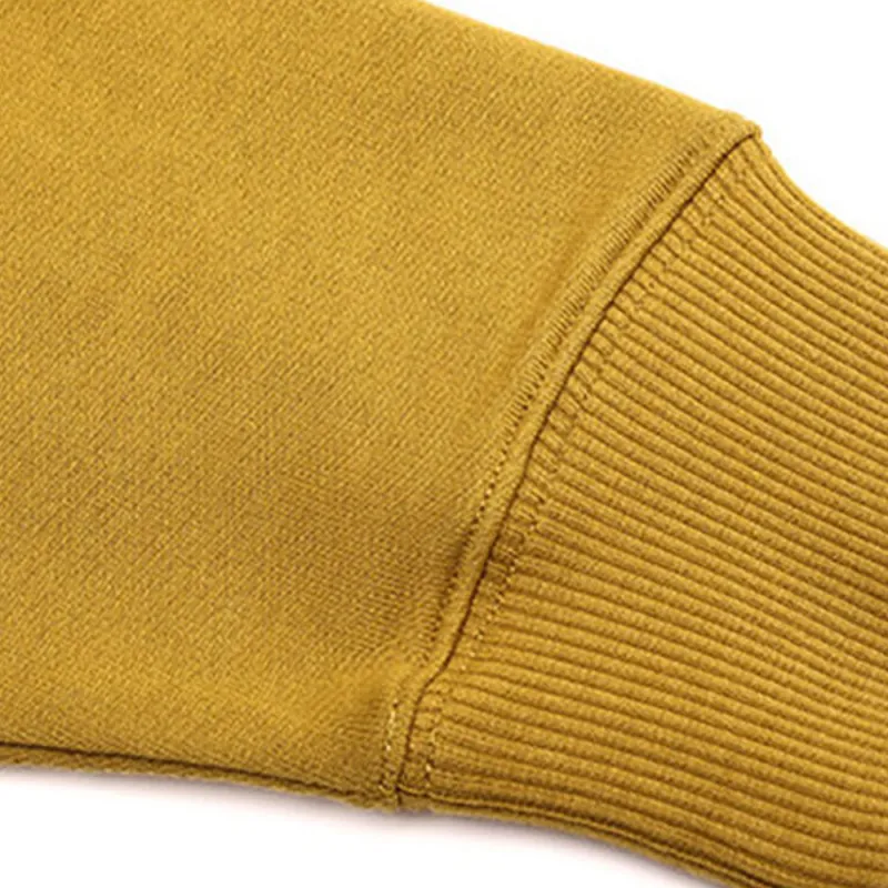 KENZO Sweatshirts Men Mustard Jasmine Yellow-4