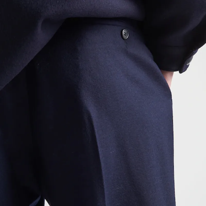 PRADA Tapered Wool Trousers-3
