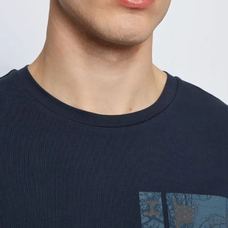 HUGO BOSS T Shirts Men Dark Blue-4
