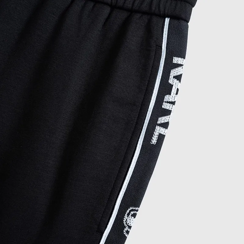 KARL LAGERFELD Knitted Sweatpants Men's Black-3