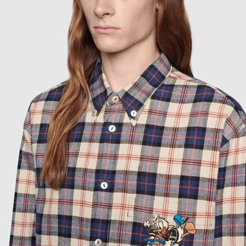 Disney X GUCCI Shirts Men Multicolor-5
