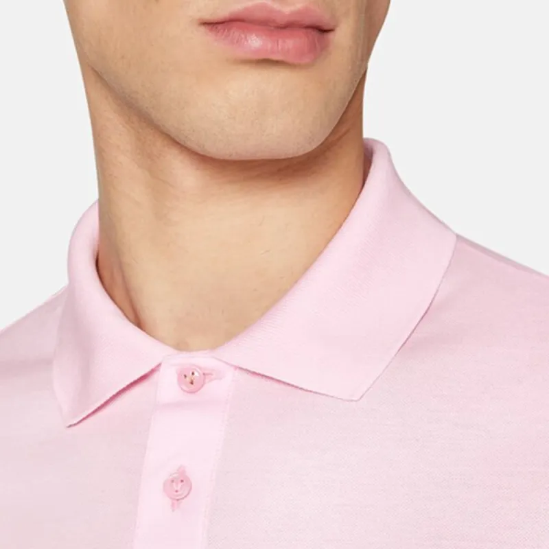 VERSACE Polo Shirts Men Pink-4