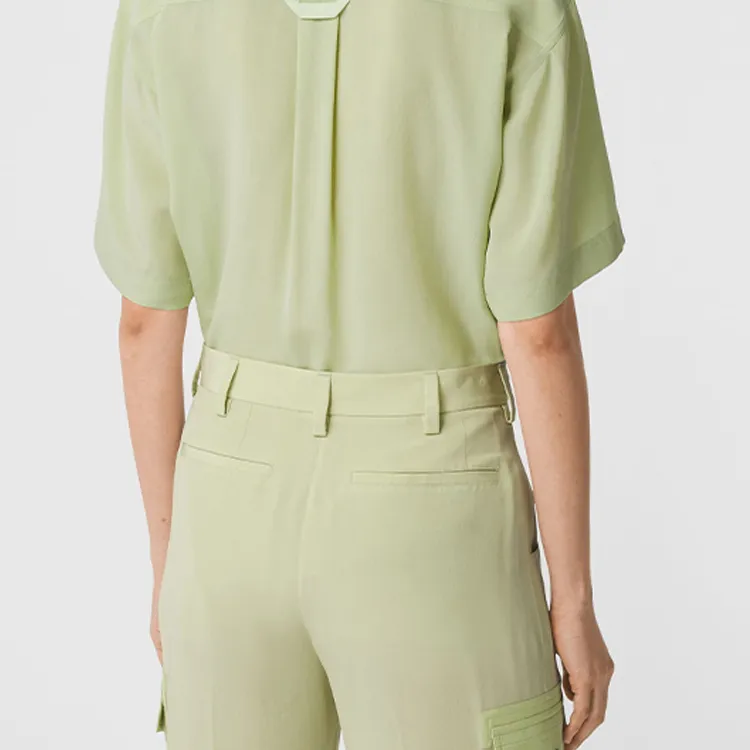 Burberry Shirt Women's Mist Green-5