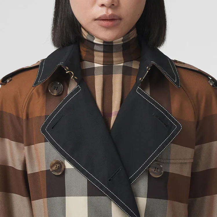 Burberry Trench Coat Women's Brown-2