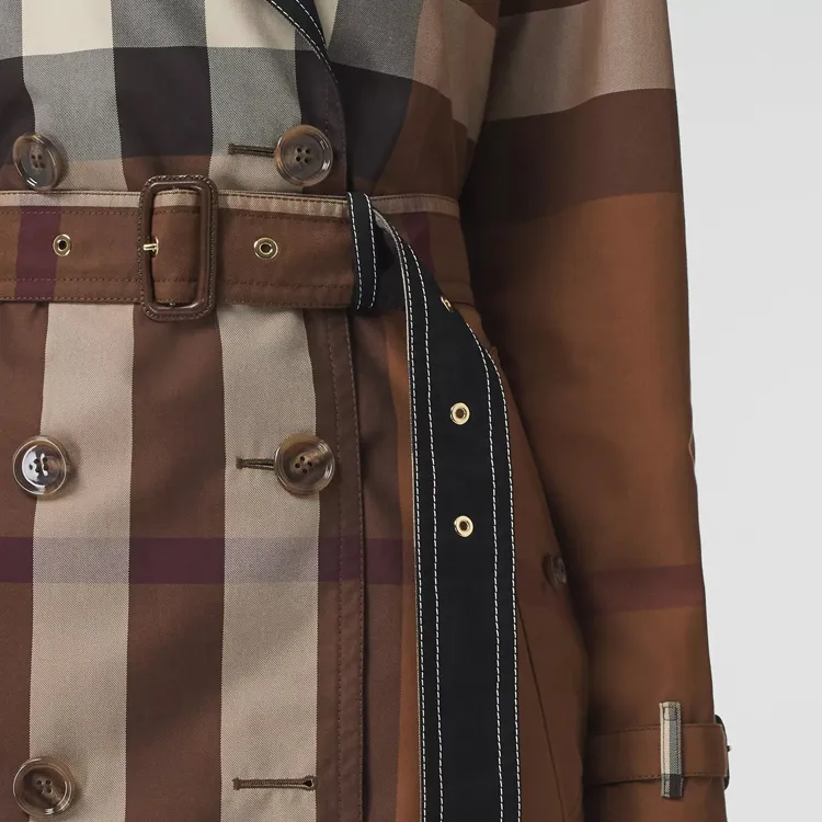 Burberry Trench Coat Women's Brown-1