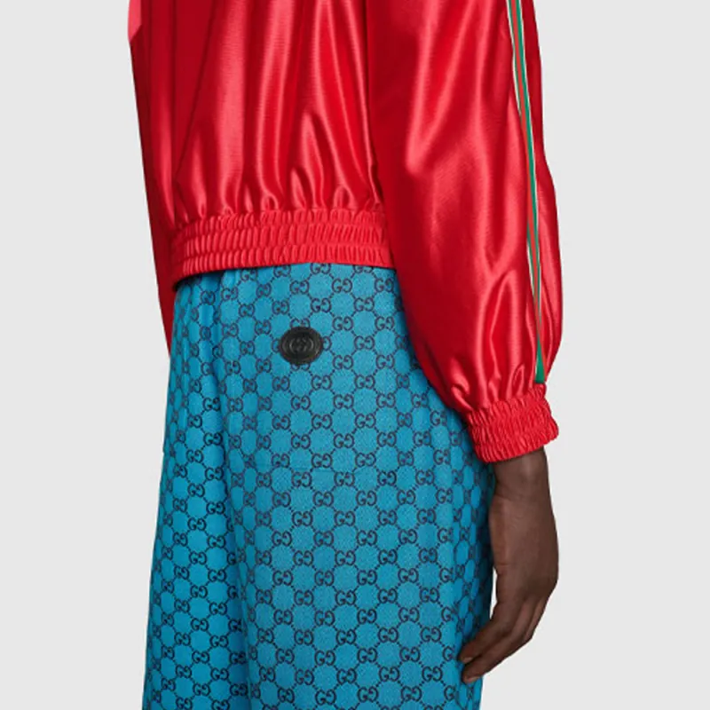 GUCCI Multicolor SS21 Casual Shorts Men's Blue-4