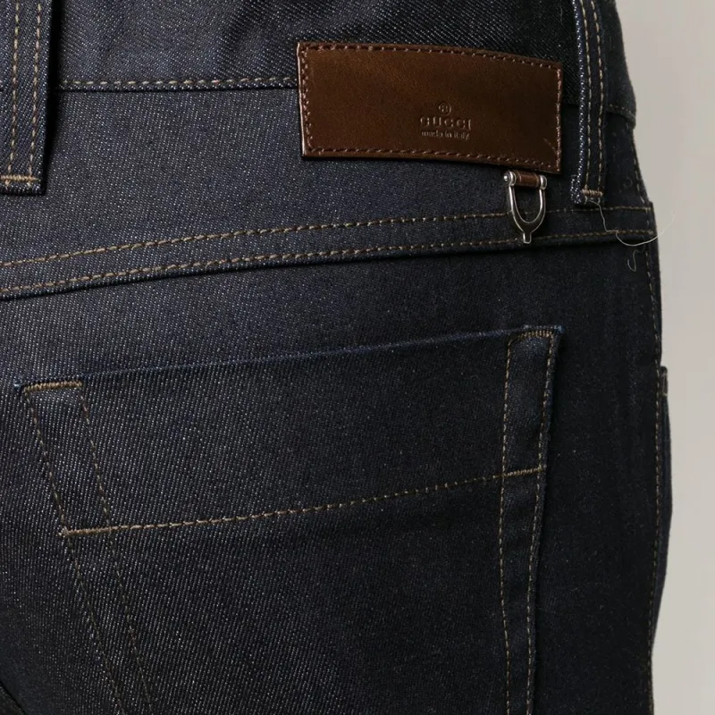 GUCCI Jeans Men Black-4