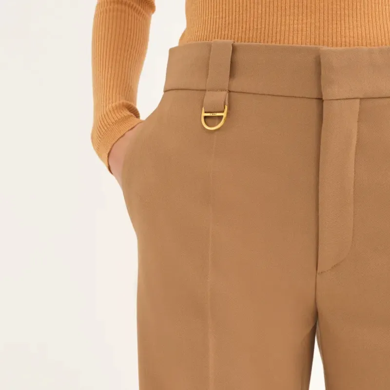 Chloé D Ring Detailed Tailored Pants-4
