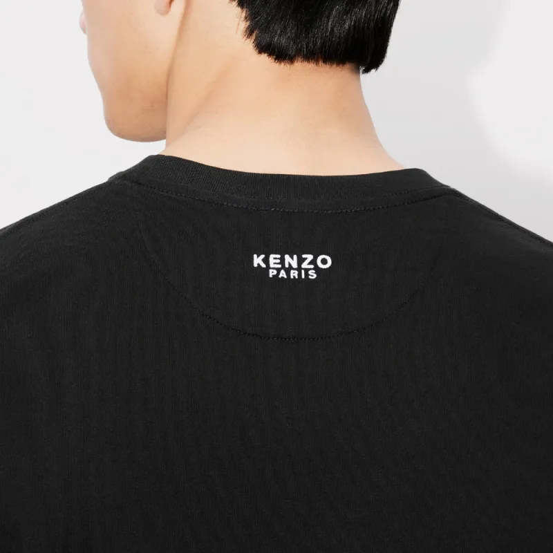 KENZO Boke Flower Embroidered Crewneck T Shirt-5