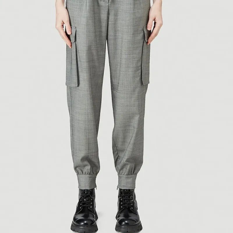 MaxMara Casual Pants Women's Gray-4