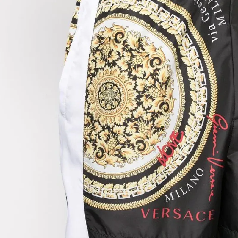 VERSACE Barocco Mosaic Motif Pants-5