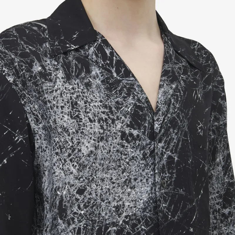 Alexander McQueen Smashed Screen Collared Shirt-4
