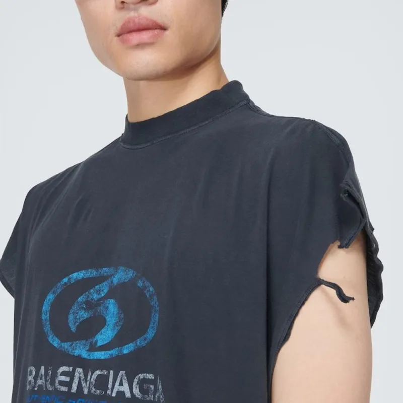 Balenciaga Sleeveless T Shirt-4