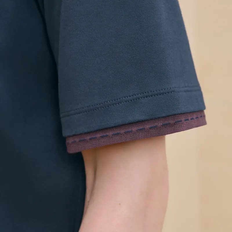HERMES FW24 T Shirt Men's Marine Blue-2