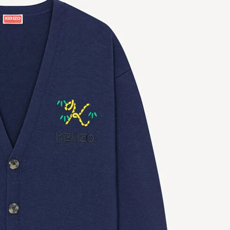 KENZO Sweaters Men Blue-2