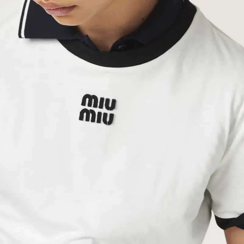 MIU MIU T Shirts Women's White-2