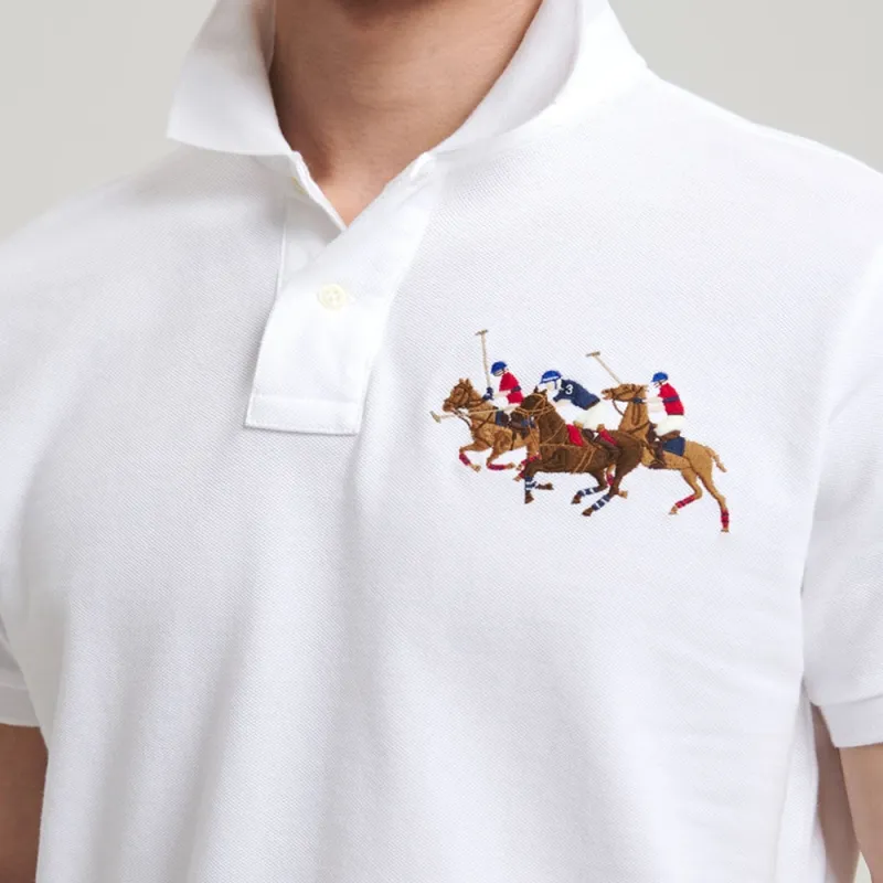 Polo Ralph Lauren Polo Shirt Men's White-4