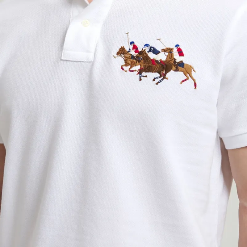 Polo Ralph Lauren Polo Shirt Men's White-5