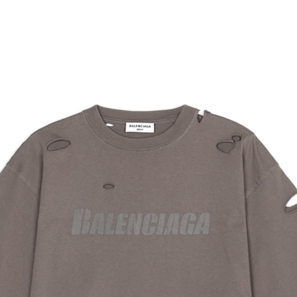 Balenciaga Caps T-Shirts Women's Gray - POIZON