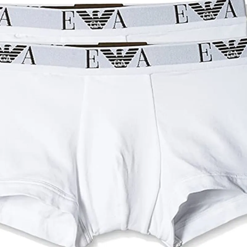 EMPORIO ARMANI Three pack Of Boxer Briefs With Essential Monogram Logo-5