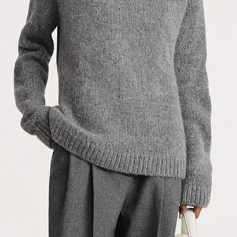 TOTEME Knitwear Women's Heather Gray-4